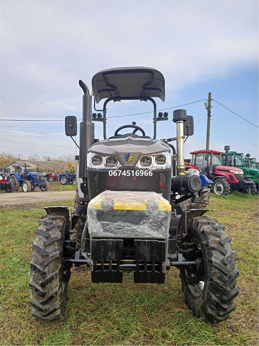 Мінітрактор Скаут TY-404 SR з козирком компресор реверс примусова
