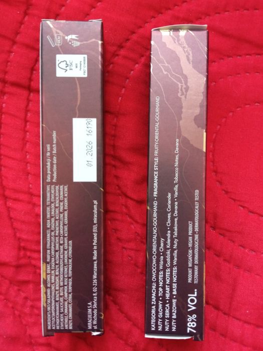 2 X Perfumy DARK CHERRY Miraculum