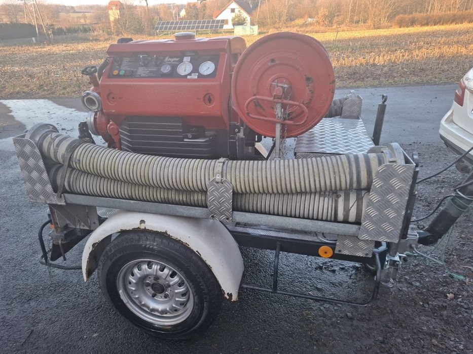 Pompa Ziegler TS8/8 w wersji mobilnej