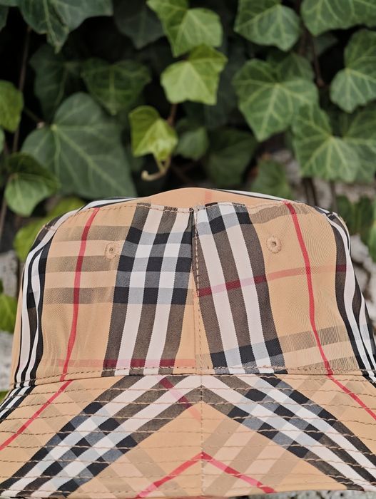 Burberry bucket hat panamka kapelusz czapka