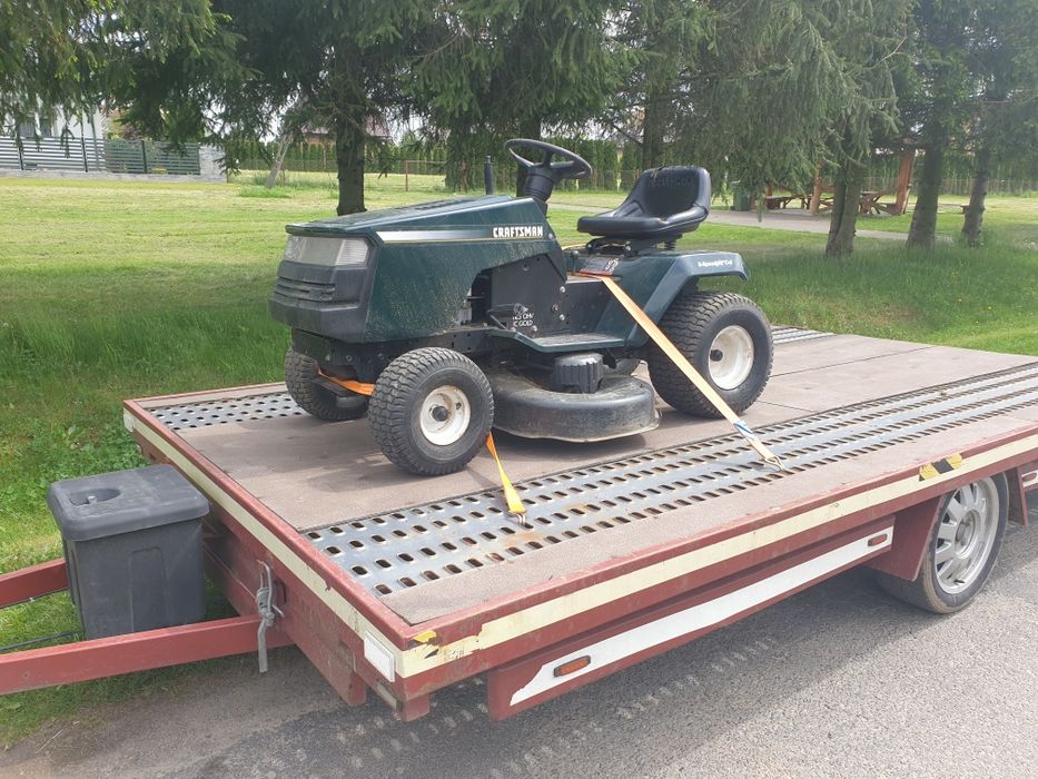 Wynajem lawety laweta przyczepka platforma na quad transport  kat b