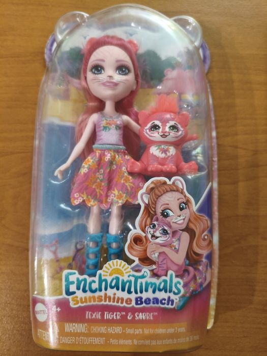 Mattel Enchantimals. Lalka Tygrys. Dostawa Gratis!. Dostawa Gratis!.