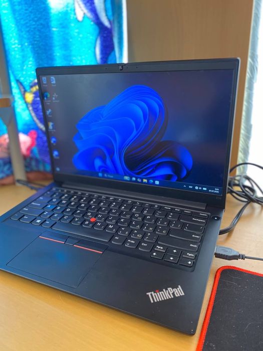 Ноутбук 14" Lenovo ThinkPad E14 G2 AMD Ryzen 5 4500U RAM 8GB SSD 256