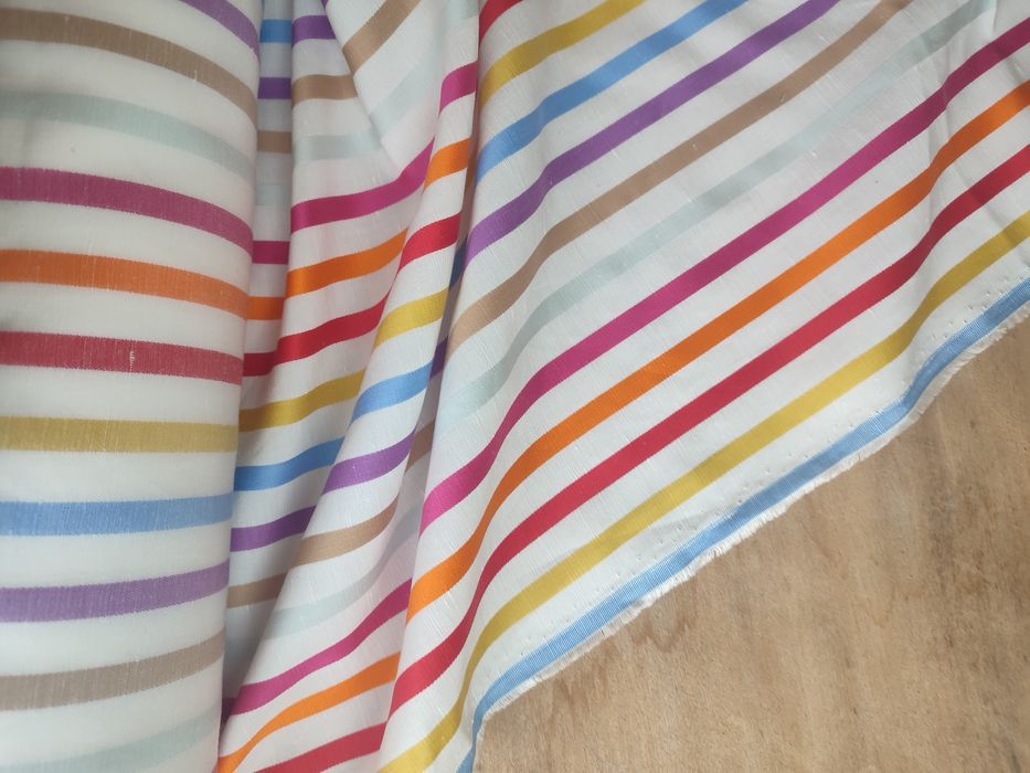 Tecido de linho e tencel