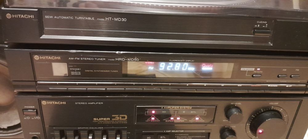 Zestaw audio hitachi HRD MD50 HT MD30