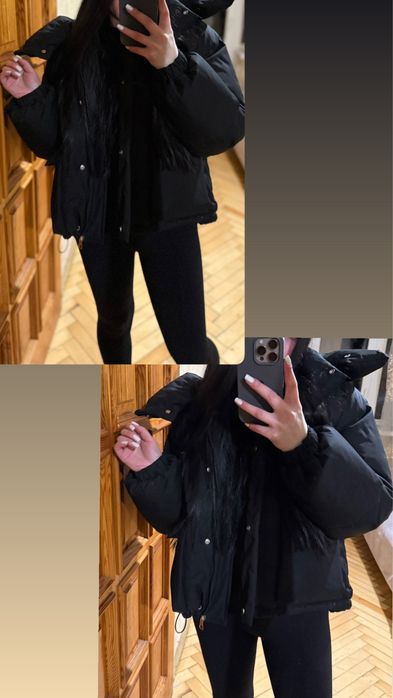 Зимовий жіночий пуховик