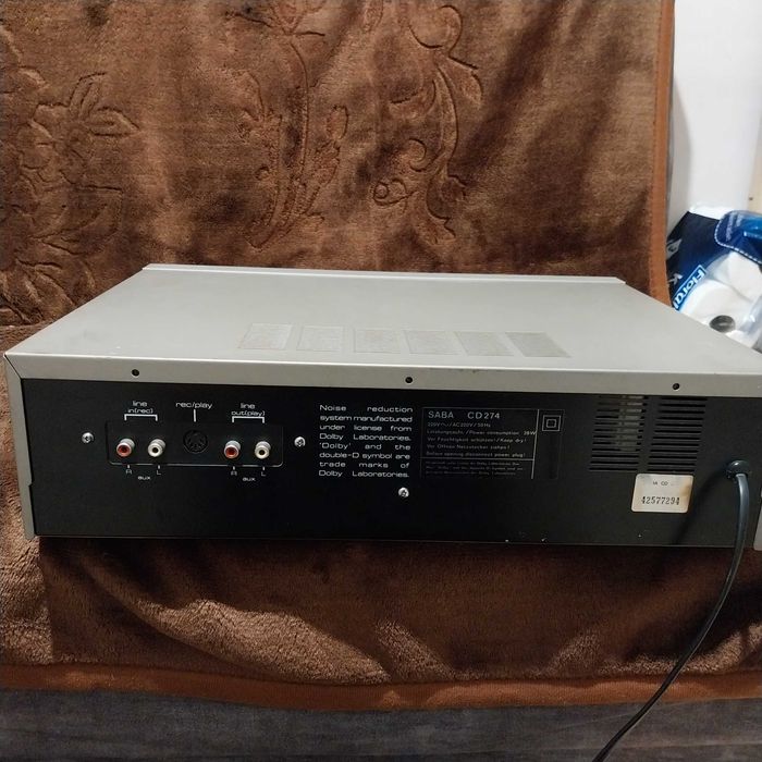 Magnetofon kasetowy Saba CD274