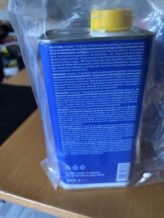 2x 1L Liquido de Travões dot4 SL.6 da ATE