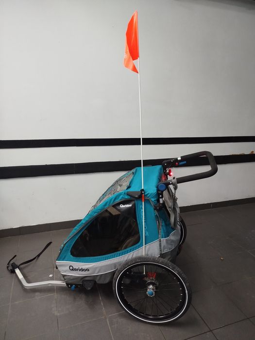 Przyczepka rowerowa querido sportex 2