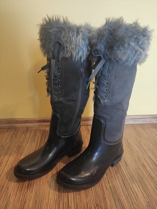 Kozaki kalosze rozmiar 37