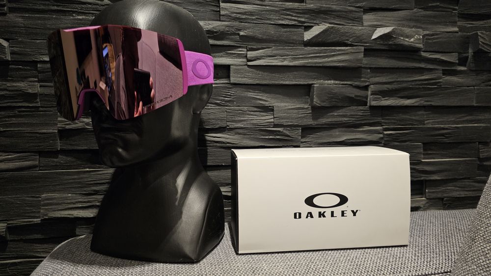 Gogle Oakley CUSTOM Fall Line M Ultra Purple PRIZM Rose Gold S3 otg