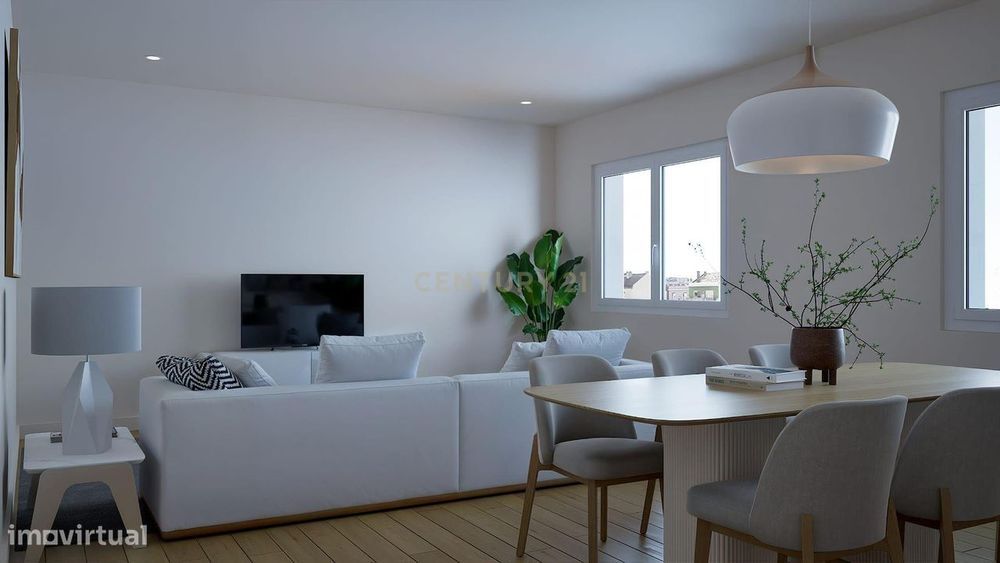Espetacular Apartamento T3+1 no Centro do Montijo - Novo