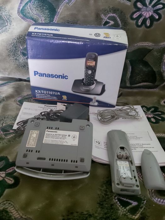 Телефон Panasonic KX-TG1107UA: 99 Грн. - Стационарные Телефоны.