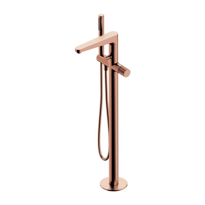 CONTOUR bateria wannowa wolnostojąca miedź szczotkowana CT8033CPB