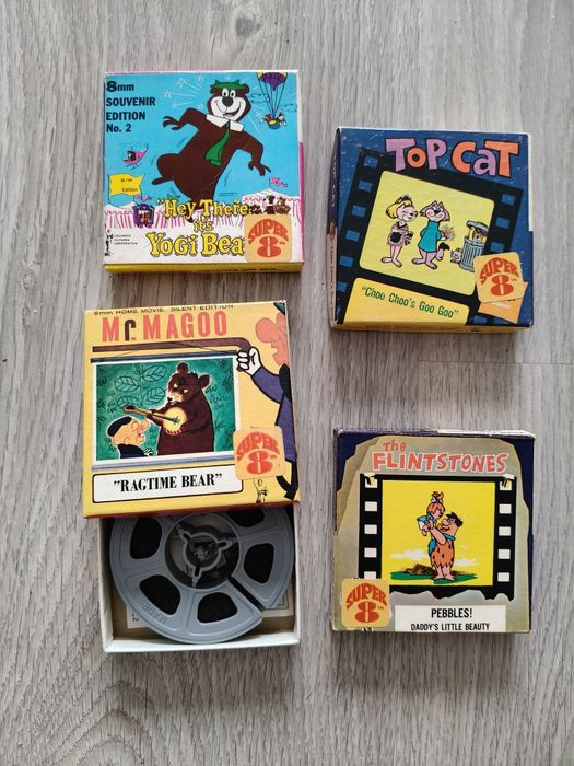 filmes  Super-8 de 8 mm,Columbia Pictures.