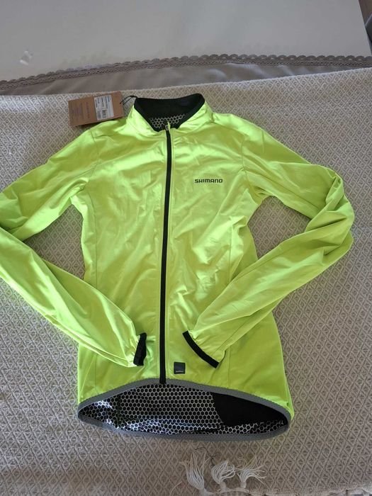 Shimano Windflex Męska kurtka kolarska - neon yellow roz. XS
