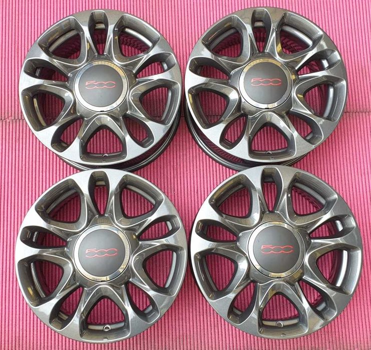 3709 - Jantes 15 4x98 Originais Fiat 500 Punto Doblo