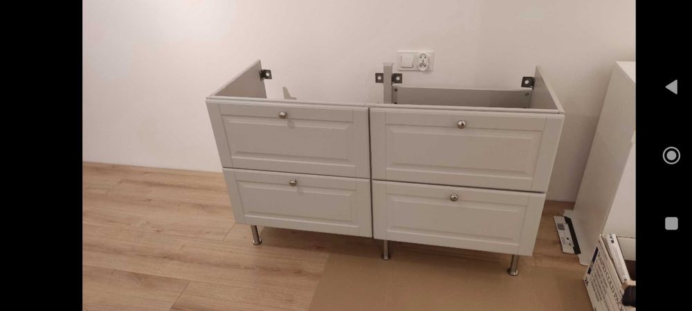 30-40% ceny - szafka łazienkowa IKEA Godmorgon 120 cm, 4 szuflady
