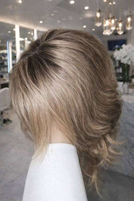 Парик блонд преміум  Перука натуральна  Наращивание Волос Фотосессия