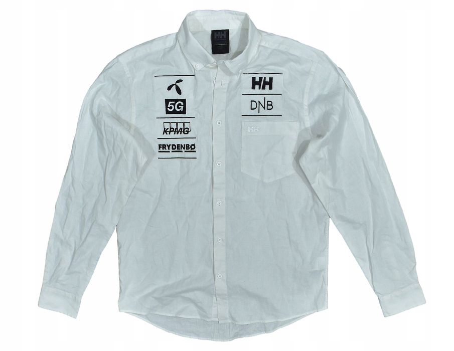 Helly Hansen Konopno Bawełniana Koszula Logowana M