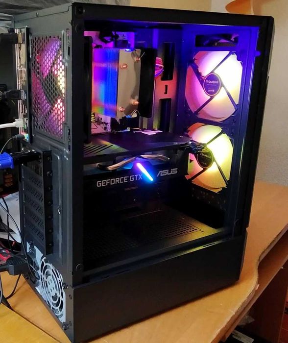 Новый Игровой компьютер/Ryzen 5 5500/GTX1660S/16Gb DDR4/SSD 512