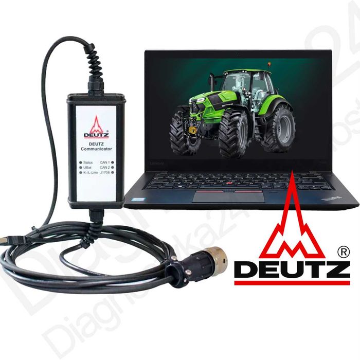 ZESTAW DIAGNOSTYCZNY Deutz Fahr Serdia 2010 Silniki Serwisówka ASO