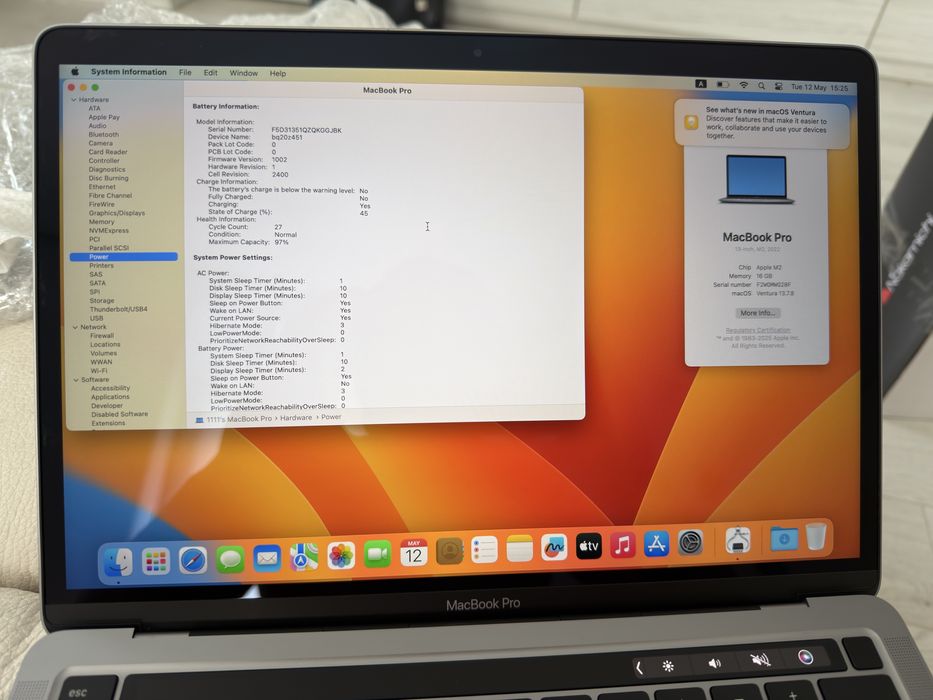 MacBook Pro m2 16/256