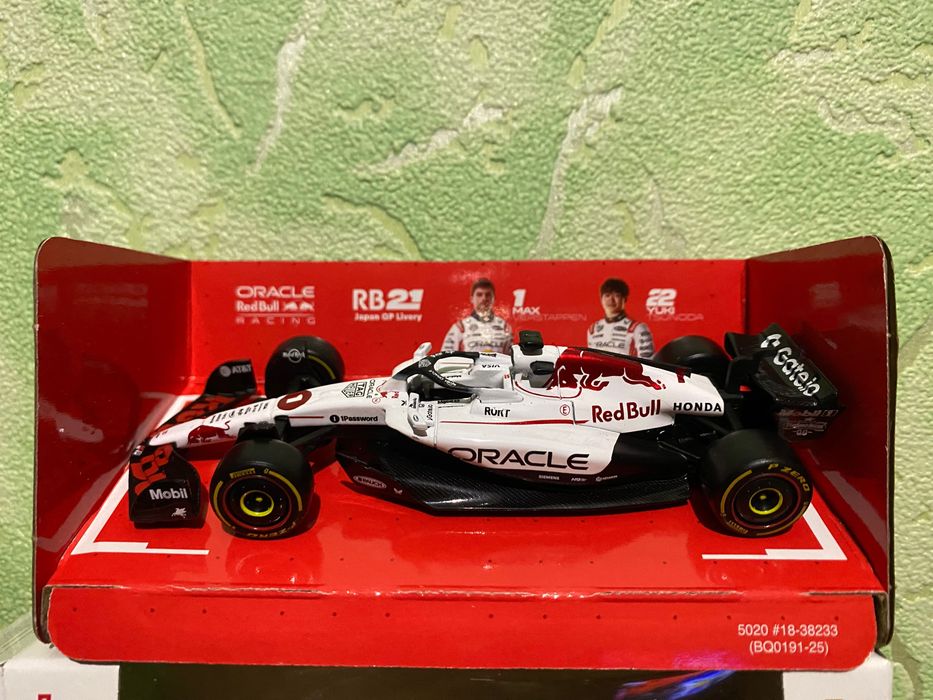 Формула-1 Red Bull RB21.
Verstappen. 1/43