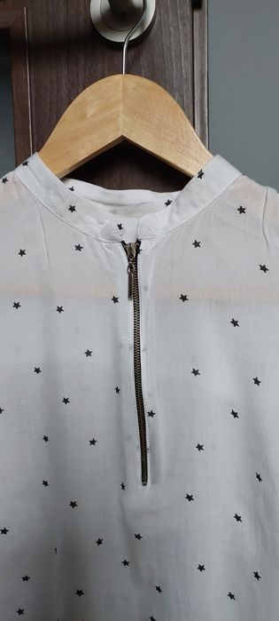 Koszula z zamkiem w gwiazdki