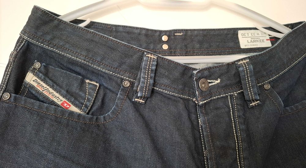 Diesel Larkee Regular Straight 0088Z. W 33, L 30. Stan idealny