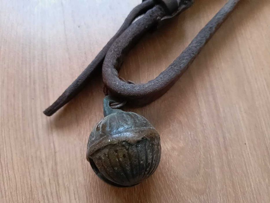 Guizo acessório de equitação em cabedal