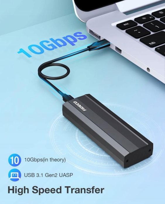 Obudowa  adaptera  USB FIDECO M.2 NVME sata  Uniwersalna Profesjonalna
