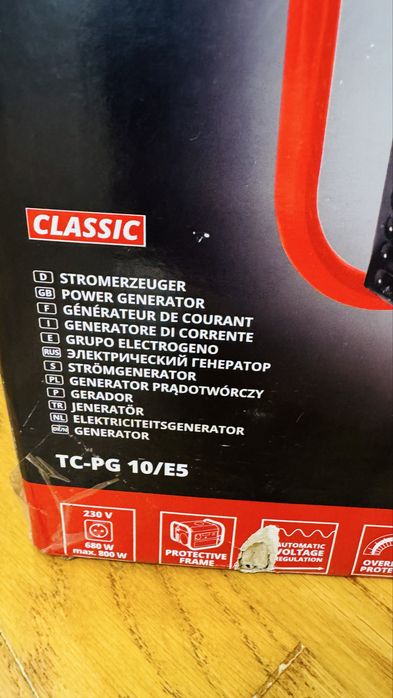 Бензиновий генератор Einhell TC-PG 10/E5 — НОВИЙ