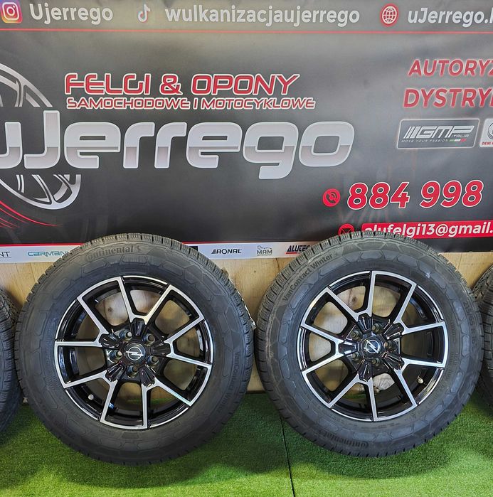 Koła zimowe OPEL COMBO 16x5x108 - Continental VanContact 215/65/R16c