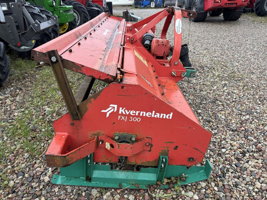 Mulczer KVERNELAND 3 metry - po kukurydzy uprawa