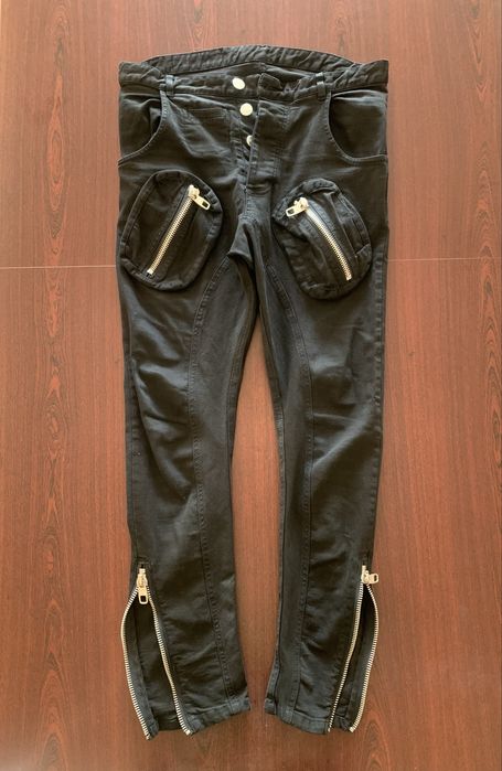 Męskie czarne jeansy Robert Kupisz