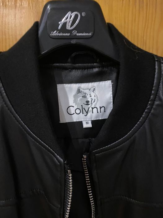 Kurtka skórzana damska czarna typ bomberka