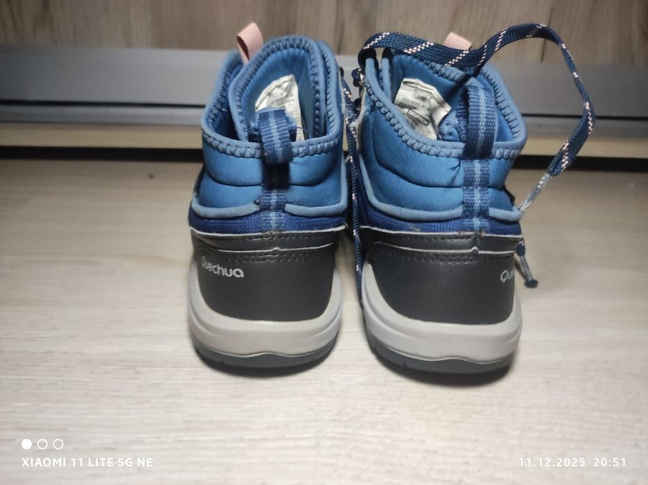 Ботинки 37 размер decathlon quechua NH150 24 см стелька демисезонные