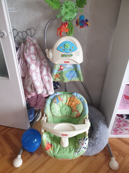 Huśtawka Fisher Price rainforest