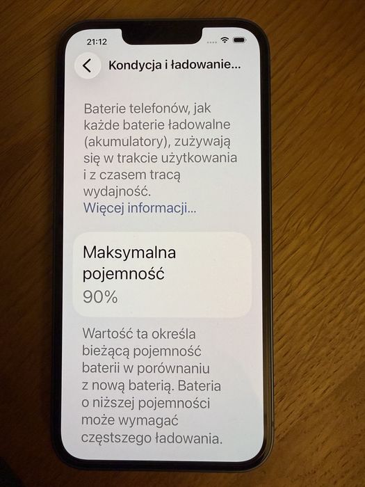 Iphone 13  niebieski 128 GB stan idealny