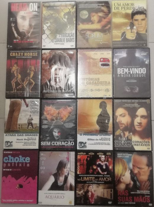Lote 234 DVD's originais (Lote 10)