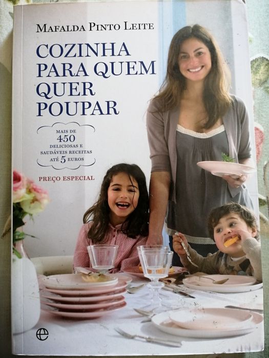 Livro culinária Mafalda Pinto Leite