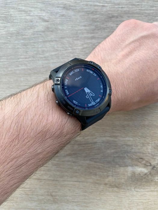 Garmin Fenix 6X Pro Sapphire | Майже ідеальний стан | Сапфір | Гарантія