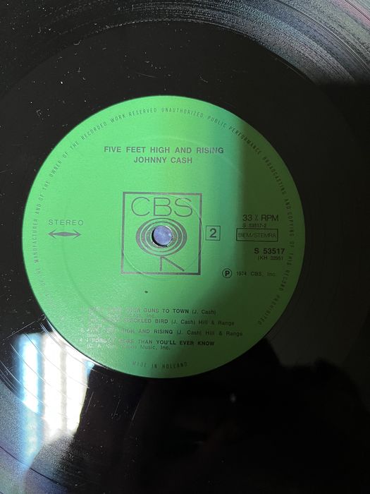 Płyta winylowa winyl Johnny Cash five feet vinyl cd Elvis granofon bdb