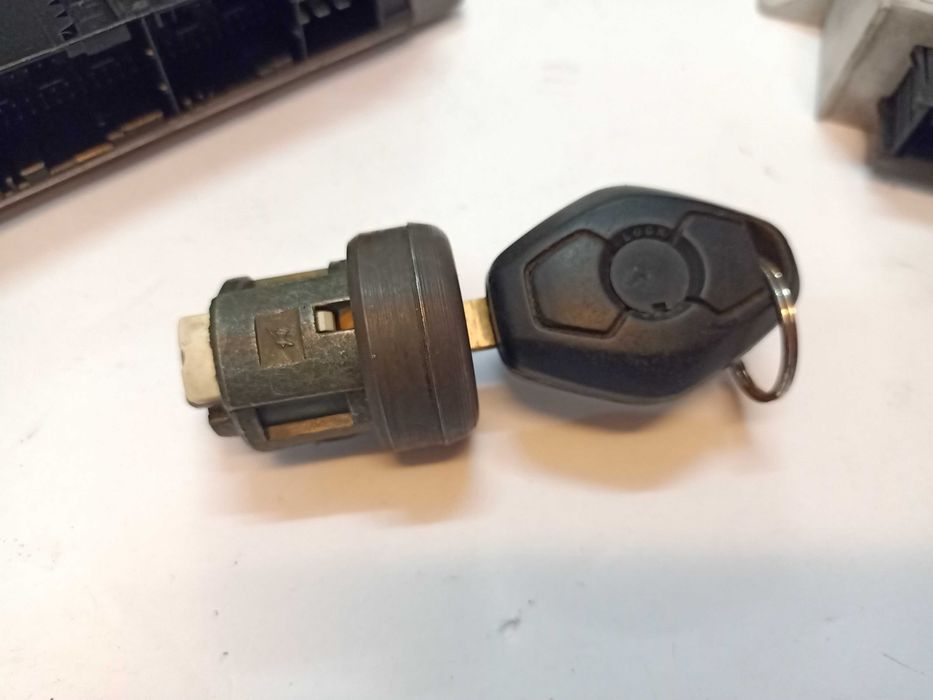 BMW E46 Zestaw Startowy sterownik silnika EWS stacyjka kluczyk N42B18