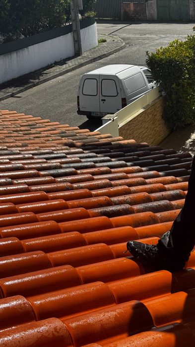 Lavagem e manutenção de Telhado