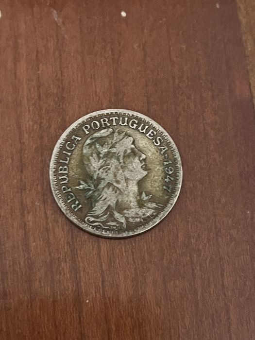 Moeda antiga. 50 centavos