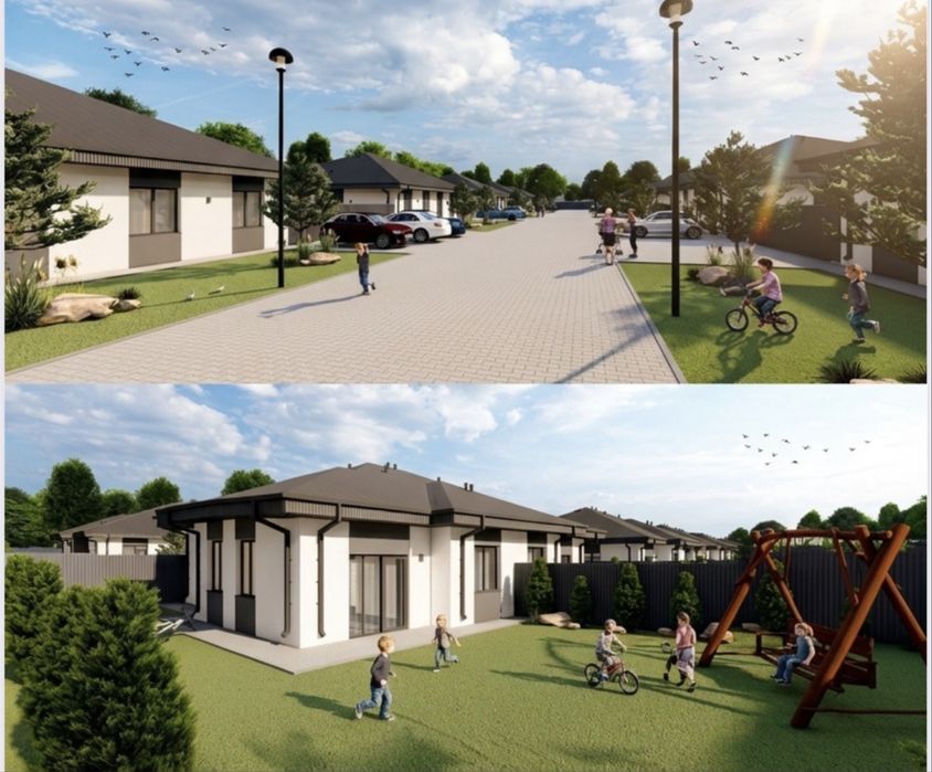 Дуплекс 75м2/3,5 сотки єОселя 2%