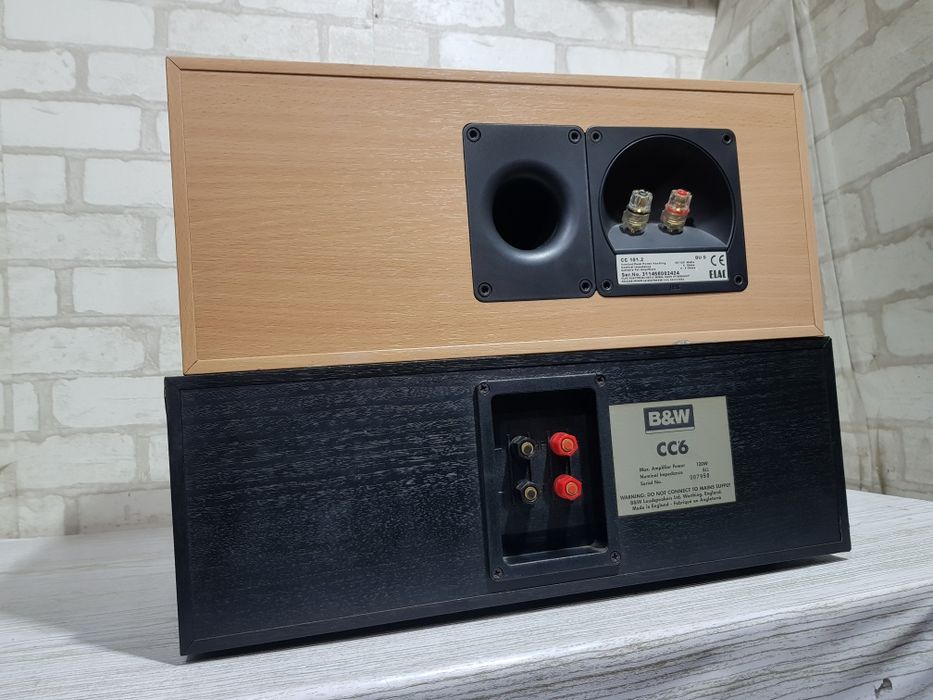 Центральний канал ELAC CC 101.2,B&W CC6, потужність 120 Вт, б/у з Ні