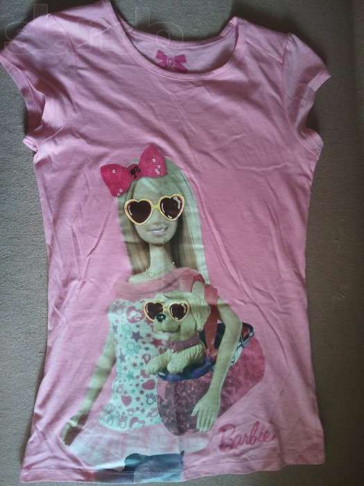 Новая футболка ,туника Барби 12-14 лет